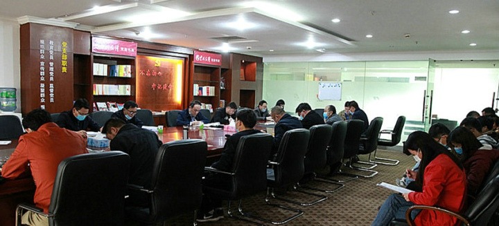 集团党委常委、、副总司理王磊一行到解化清洁能源公司调研