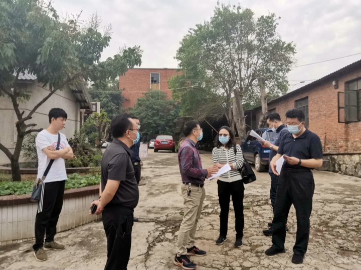 省属国有企业专职外部董事夏蜀、、寸延峰、、伍显清一行到解化化工分公司调研