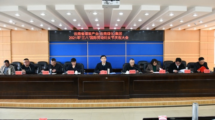 云南省煤炭工业集团工会女职工委员会开展庆！叭恕惫世投九谙盗谢疃