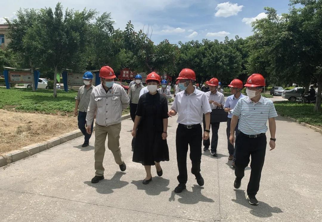 红河州州委副书记、、、州长罗萍赴云南解化清洁能源开发有限公司解化化工分公司开展清静生产专项调研