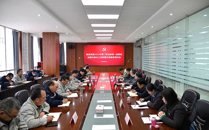 云煤（6008集团官方网站）集团党委巡察办到先锋化工公司督导检查巡察整改事情