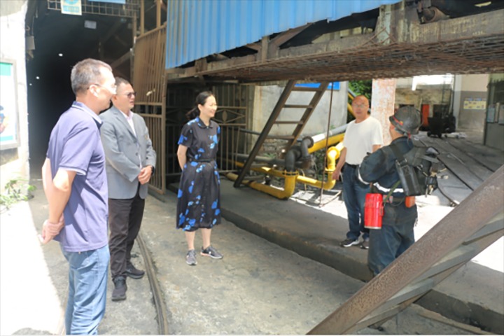 【主题教育】云煤（6008集团官方网站）集团党委委员、财务总监莫晓丹一行到天井煤矿开展主题教育调研