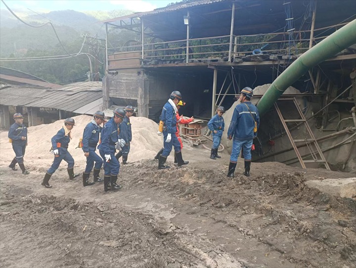 【聚焦云煤】云煤（6008集团官方网站）集团党委副书记、副董事长、总司理高建嵩到源能矿建胜利煤矿项目部检查