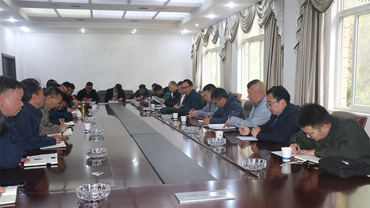 【聚焦云煤】云煤（6008集团官方网站）集团到天井煤矿公司开展一季度清静检查