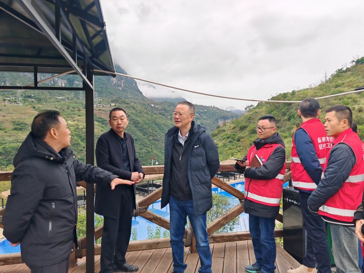 集团党委书记、、董事长胡均到昭通市大关县寿山镇调研墟落振兴事情