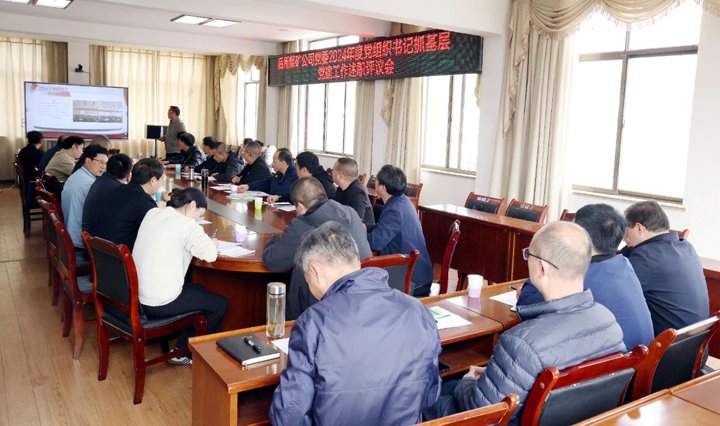 以“述”亮绩，以“评”促干│后所煤矿公司党委召开2024年度党组织书记抓下层党建事情述职评议审核会